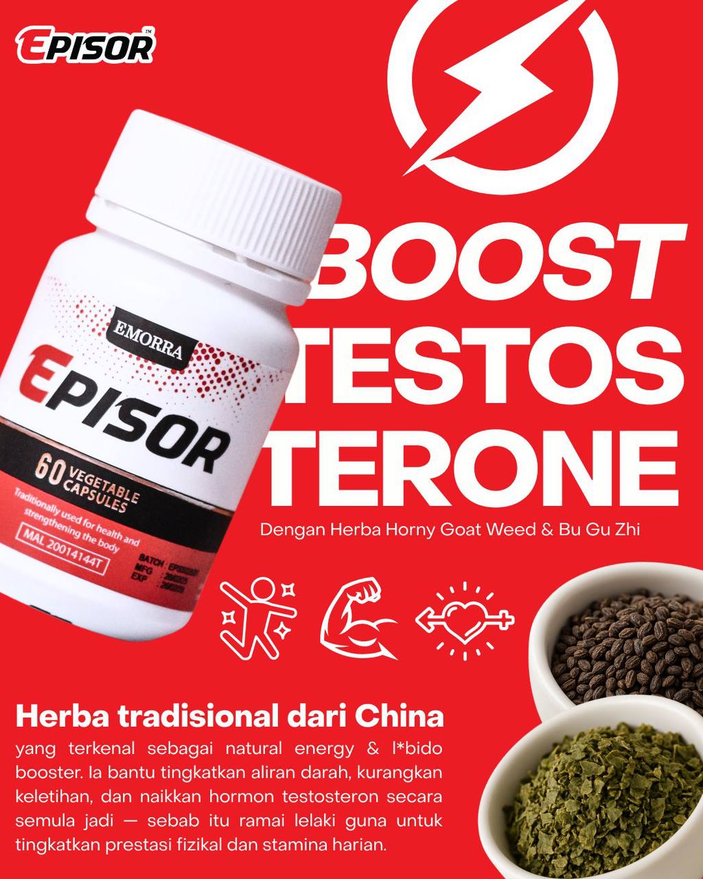 EPISOR 2.0 BUY 1 FREE 1 GIFT (NEW UPGRADE)